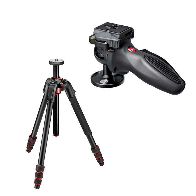 کیت سه پایه مانفروتو MK190GO+324 RC2 HEAD