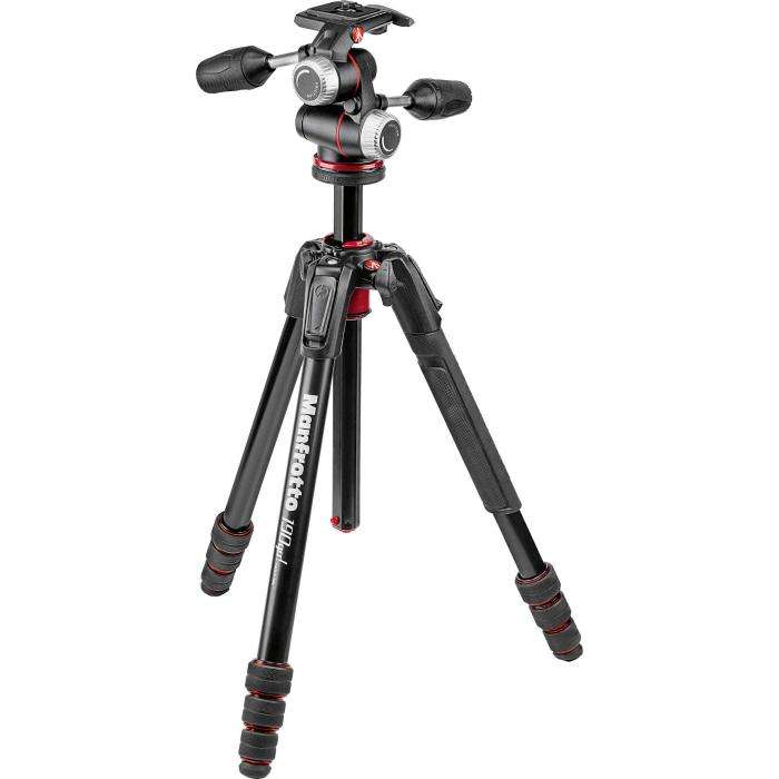 کیت سه پایه مانفرتو MK190GO_MH XPRO3W
