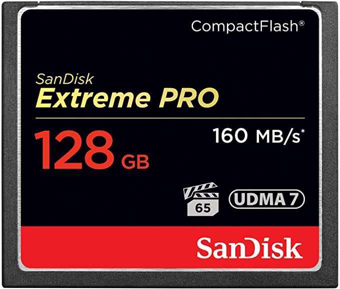 کارت حافظه سندیسک SANDISK Extreme Pro CF 128GB 160MB/S 1067X