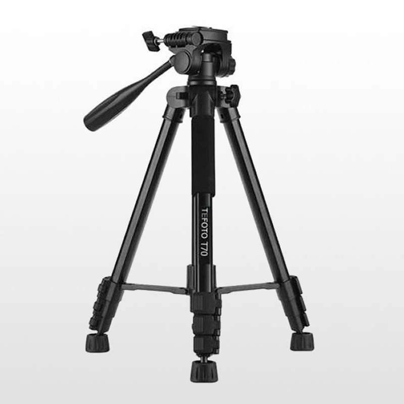 سه پایه دوربین تیفوتو Tefoto T70 Camera Tripod-black