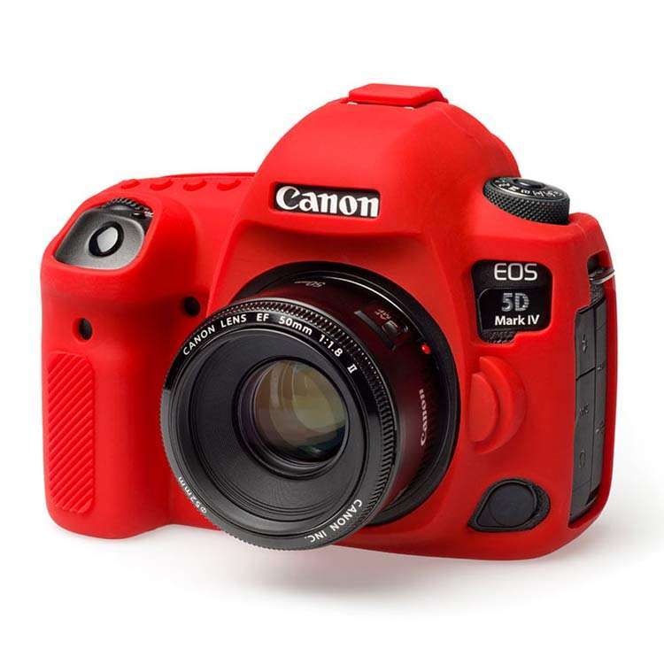 کاور دوربین ژله ای قرمز Eos 5D Mark IV