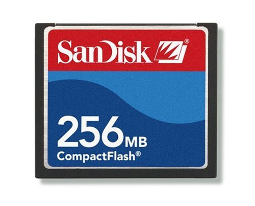 کارت حافظه CF سندیسک مدل type 1 سرعت 15MB/s ظرفیت 256 مگابایت (آکبند) Sandisk CF Card 256MB