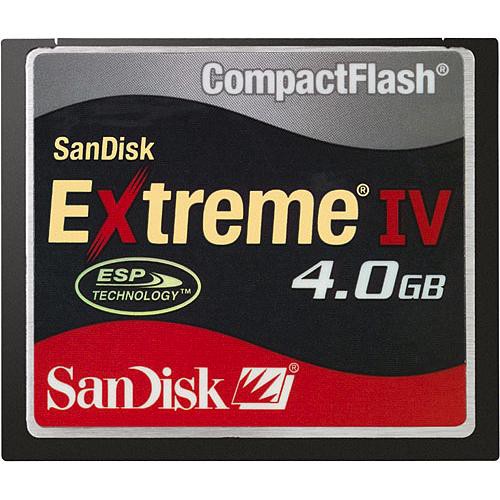 کارت حافظه سندیسک SANDISK CompactFlash CF Extreme IV 4GB (آکبند)