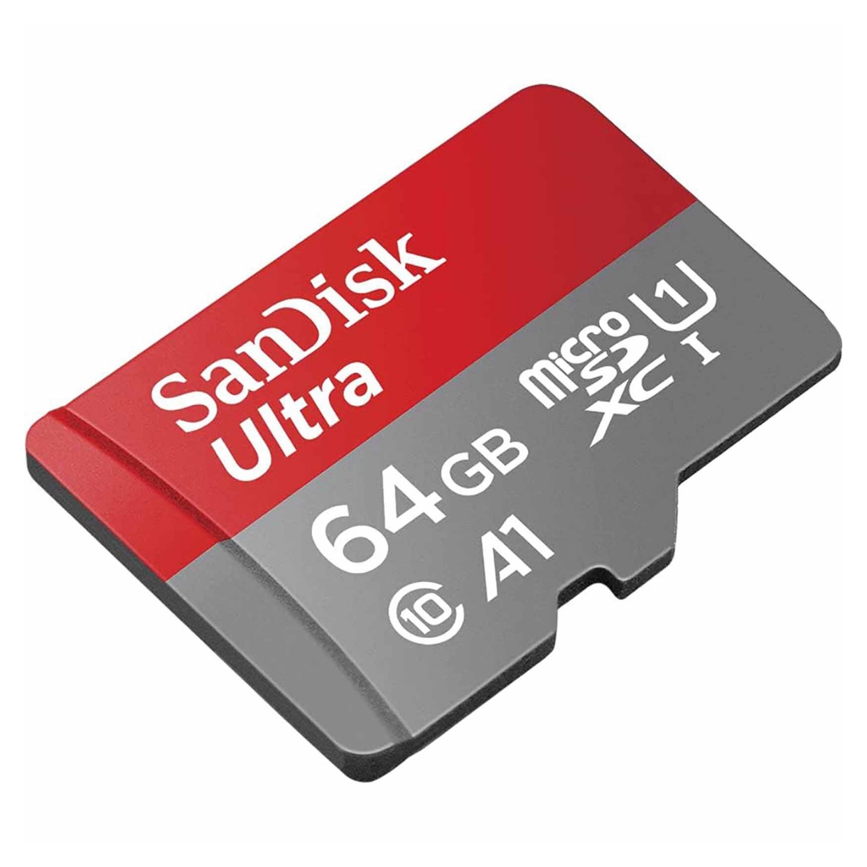 کارت حافظه Micro SDXC برند سندیسک ظرفیت 64 گیگابایت سرعت 140 مگابایت مدل Ultra کلاس 10 استاندارد U1 A1